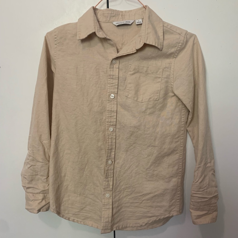 Kid Janie and Jack Linen Blend Shirt